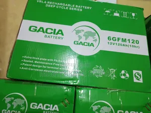 This Is 120ah Gacia Gel Battery