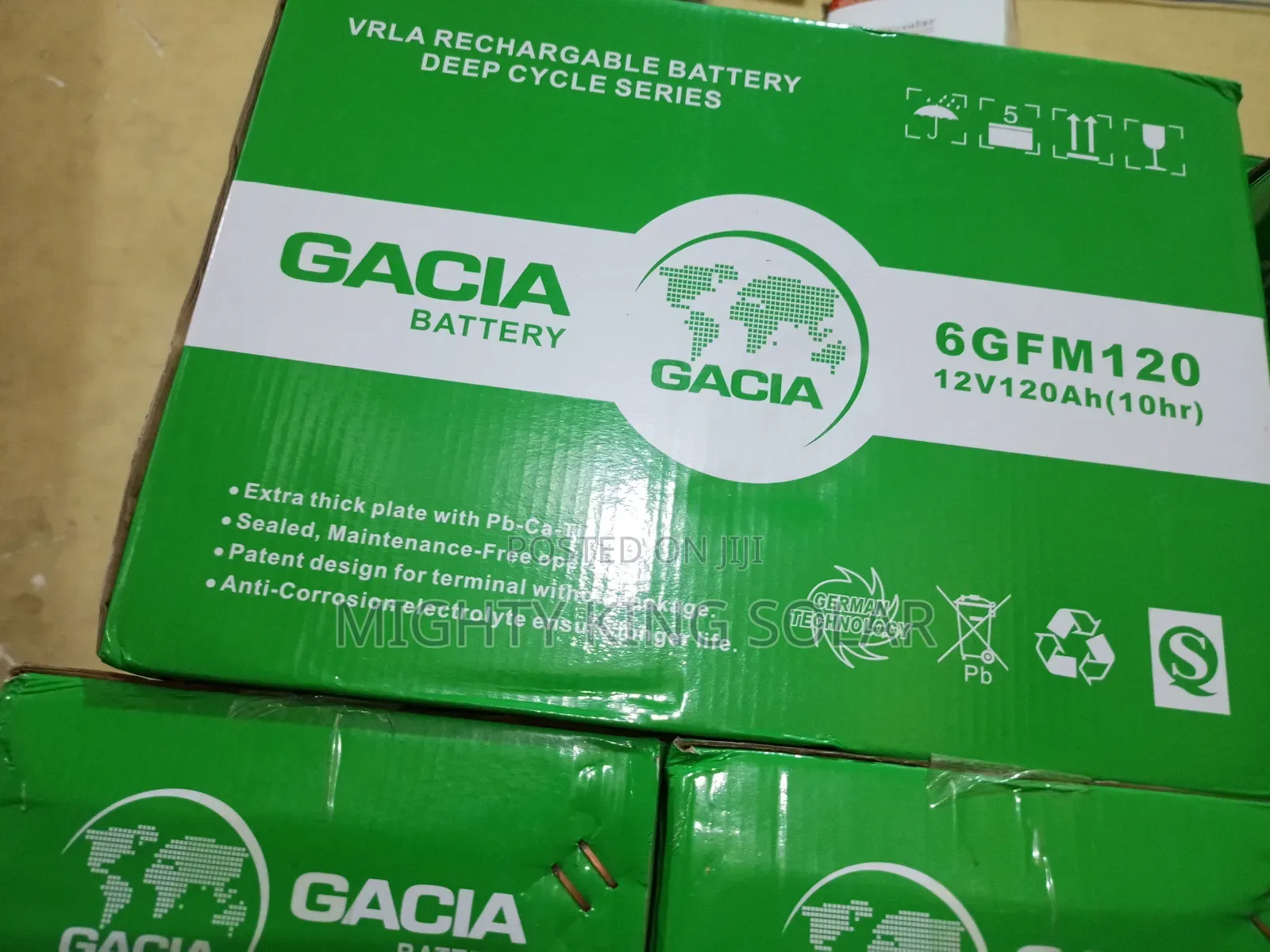 This Is 120ah Gacia Gel Battery