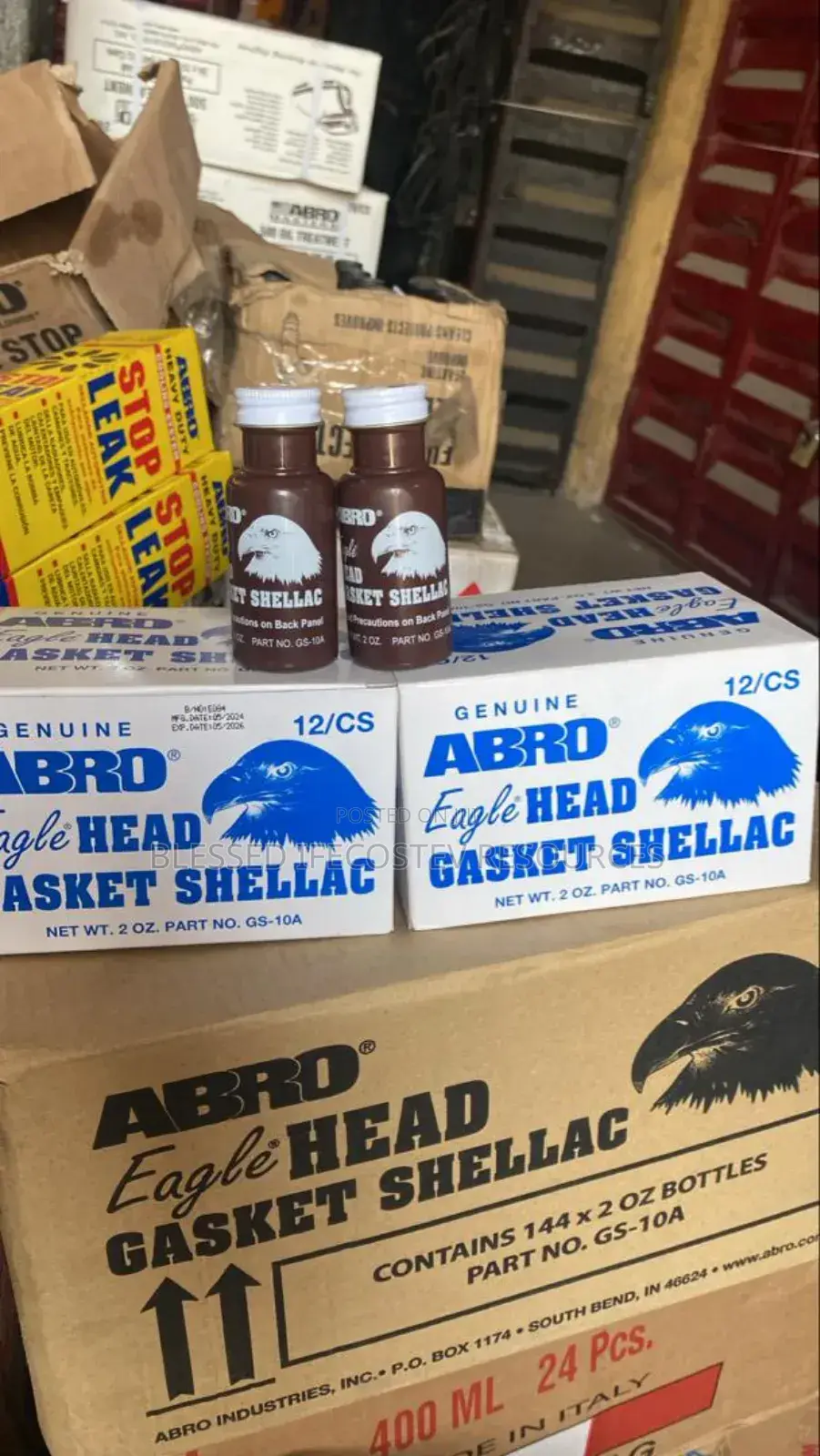Gasket Shellac Eagle Head