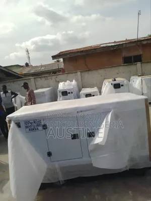 Brand New Perkins 45kva Soundproof Diesel Lister Generator