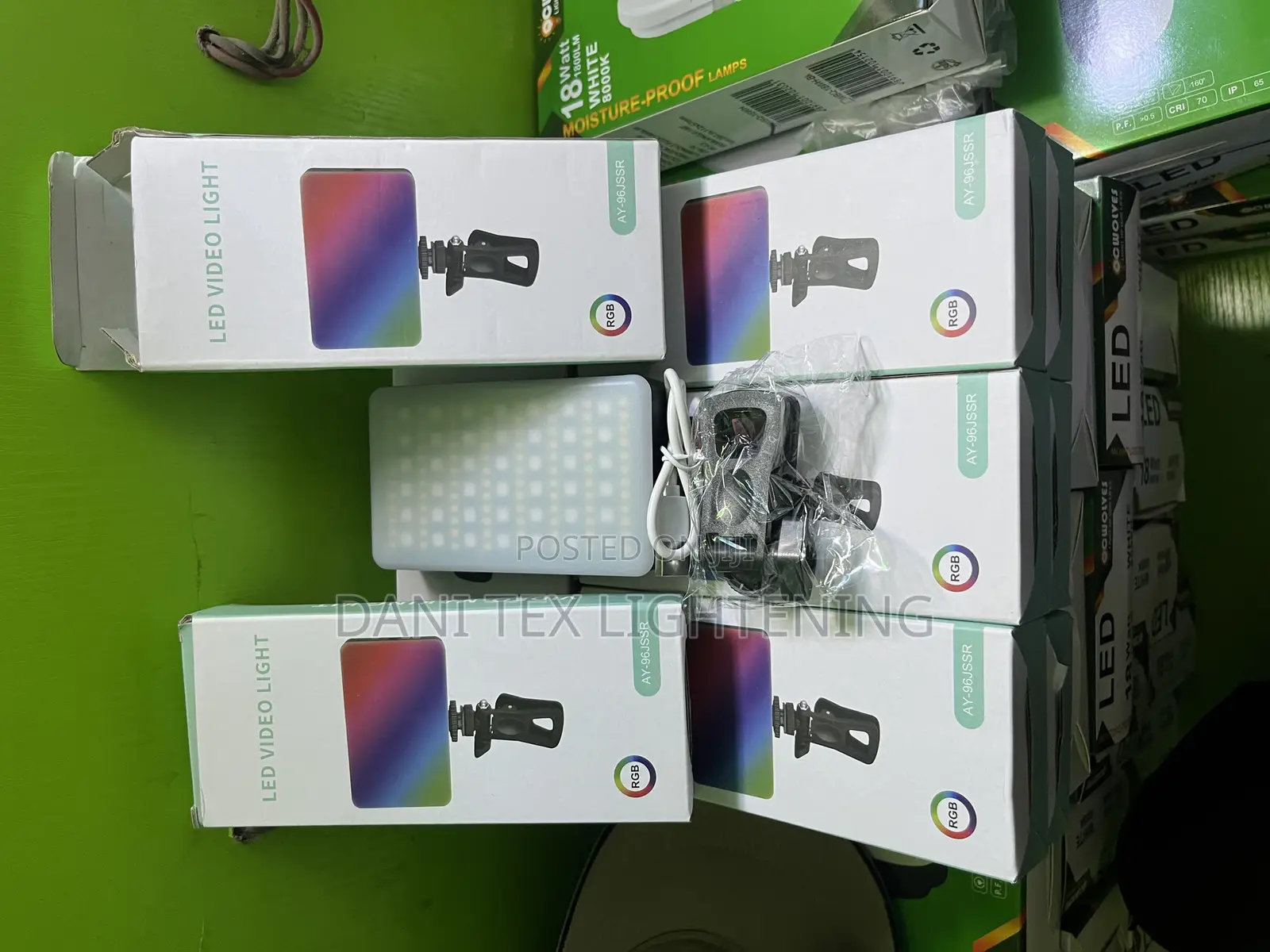 Led Photo Light Dimmable Adjustable Stand,For Phone,iPhone