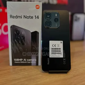 New Xiaomi Redmi Note 14 256 GB Black