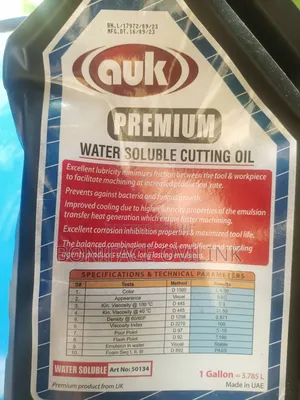 Soluble Cutting Oil 4 Litre Dubai Standard