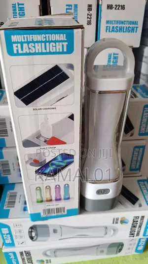Rechargeable Solar Led Torch Light