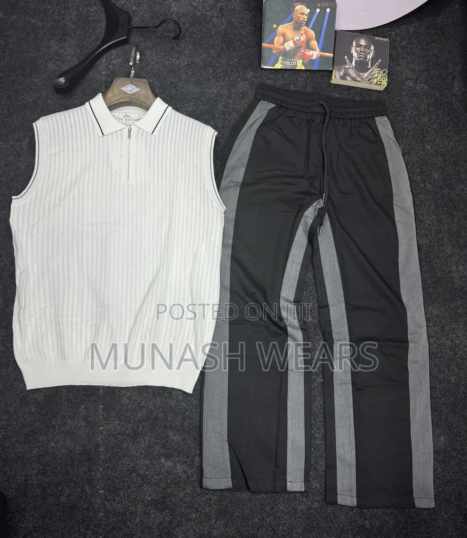 Armless and Flair Pant Combination