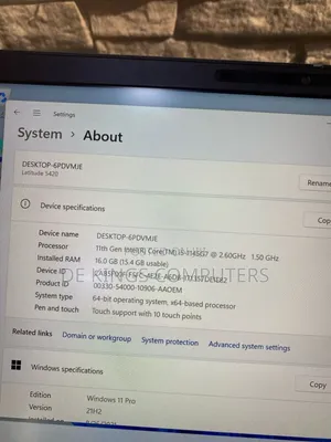 Laptop Dell Latitude 5420 16GB Intel Core i5 SSD 256GB