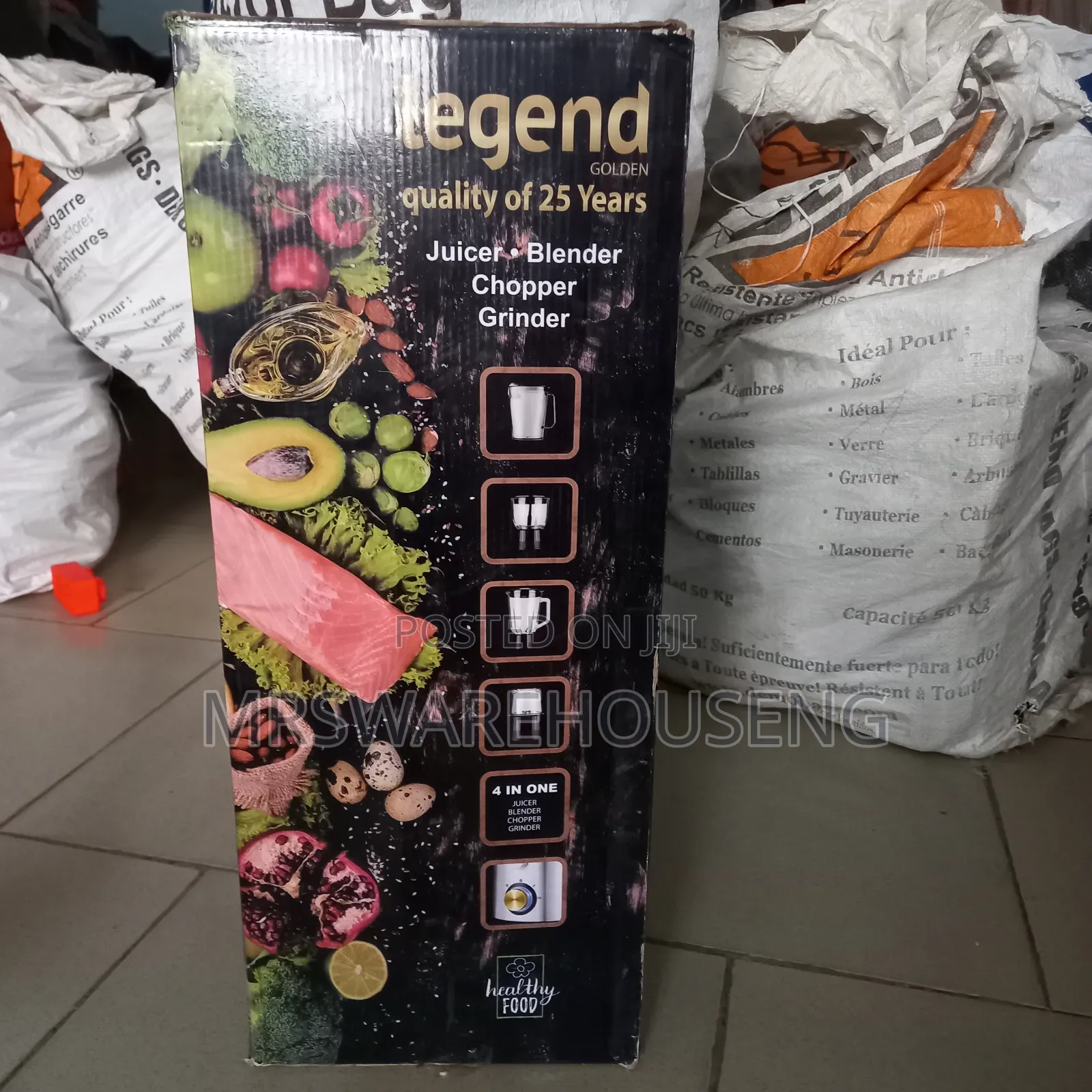 Legend 4 in 1 Powerful Juicer, Blender, Chopper and Grinder