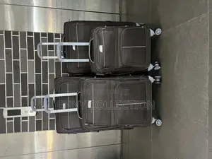 Photo - Quality Set Of 4 Fabric Traveling Box