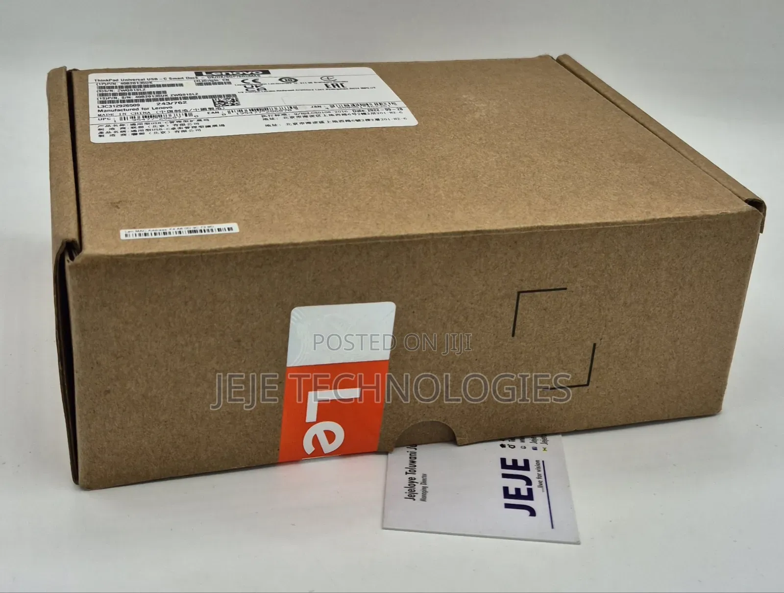 Lenovo Thinkpad Universal Usb- C Smart Dock