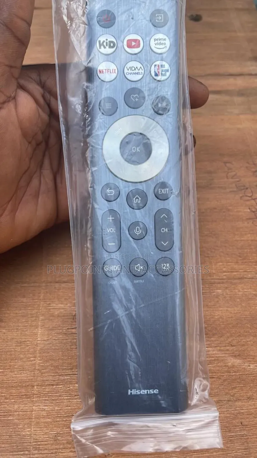 Hisense Andriod TV Remote