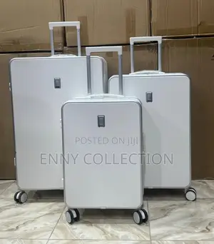 Set of 3 Aluminum Luggage Traveling Bag