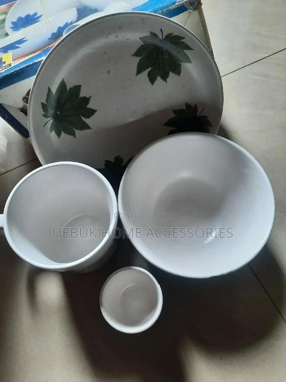 4pcs Stoneware Dinner Set