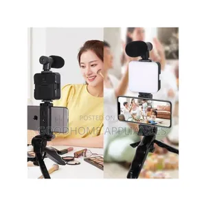 Vlogging Handheld Kit With Microphone