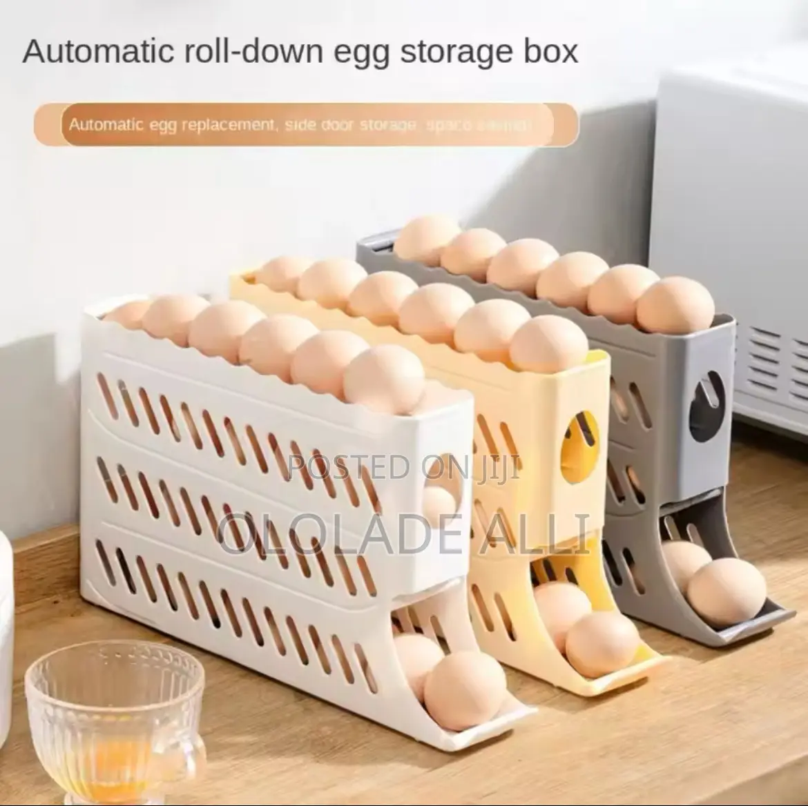 4 Layer Scrolling Egg Holder