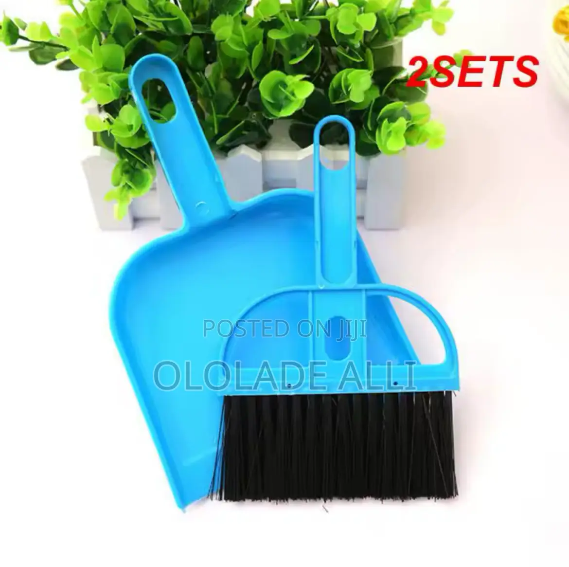 2sets Dustpan Set Compact Efficient