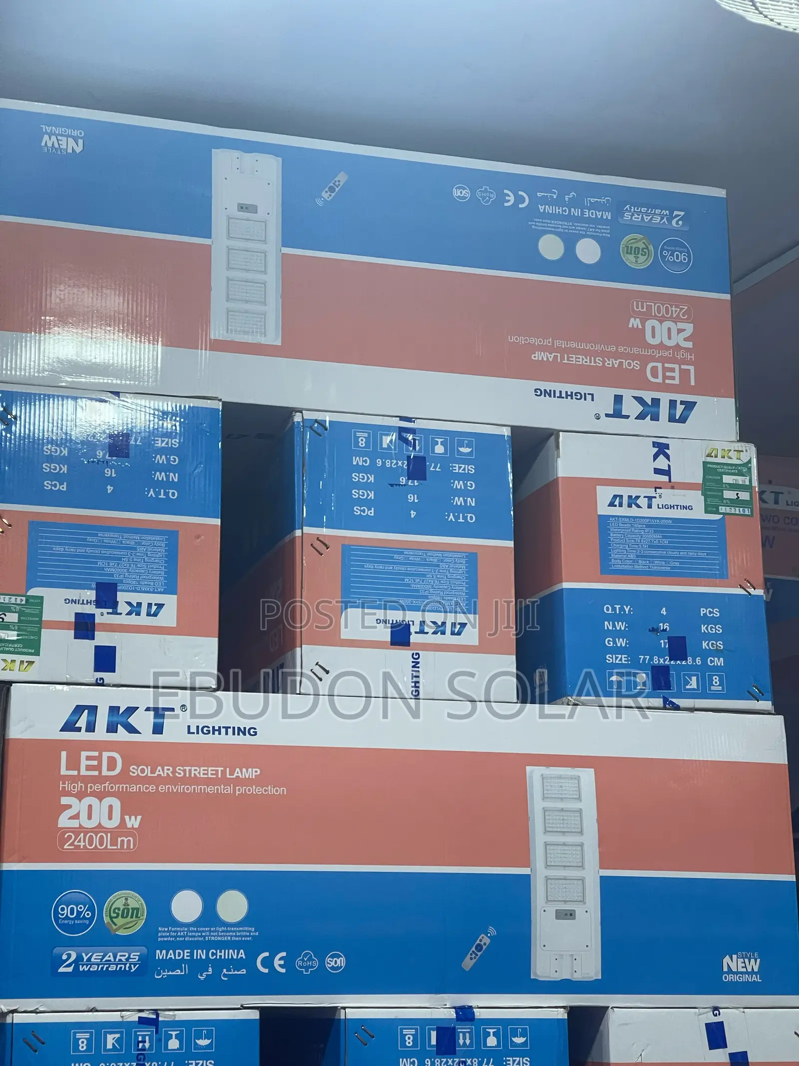 Solar Street Light Original Akt 200w
