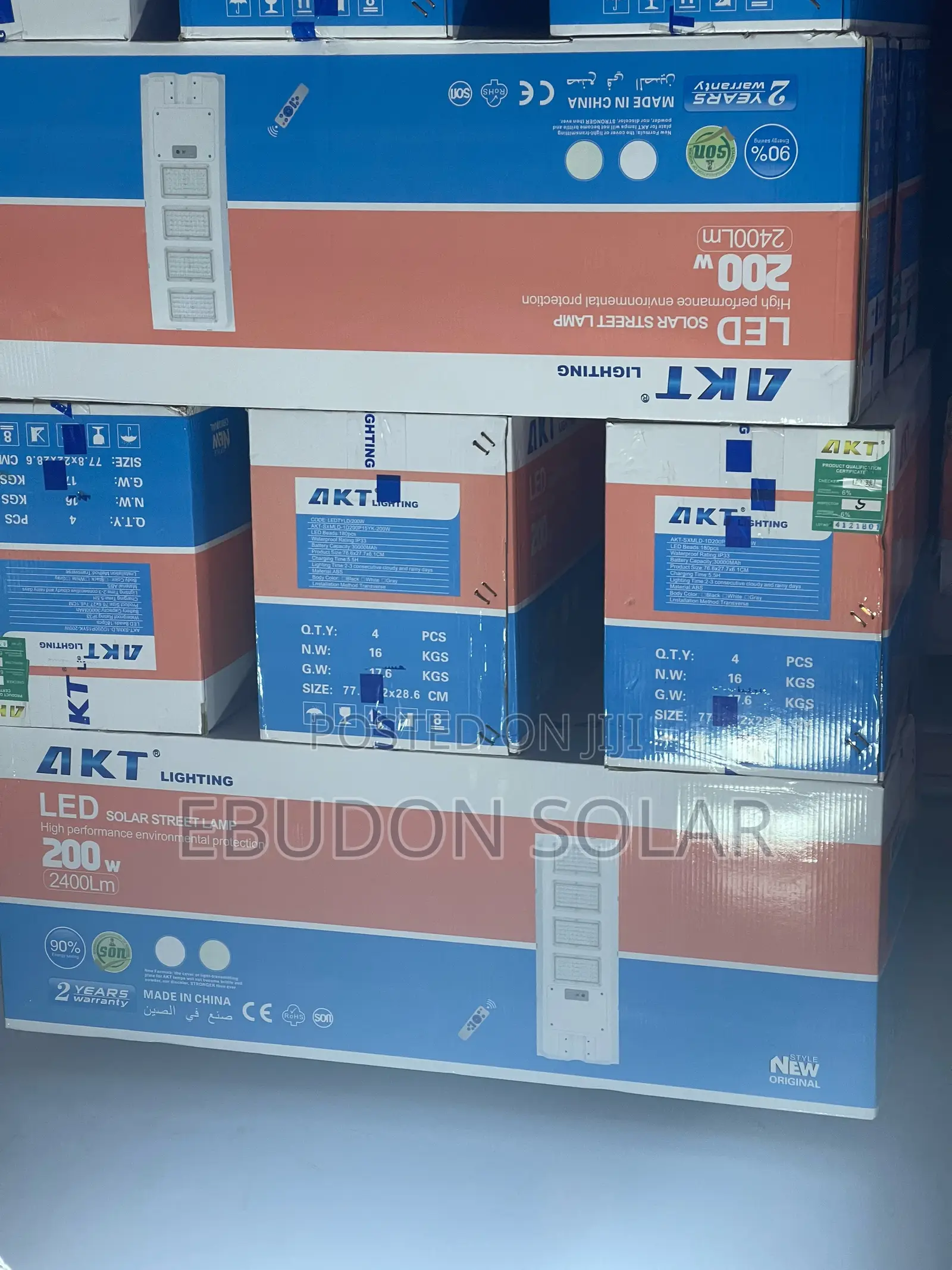 Solar Street Light Original Akt 200w