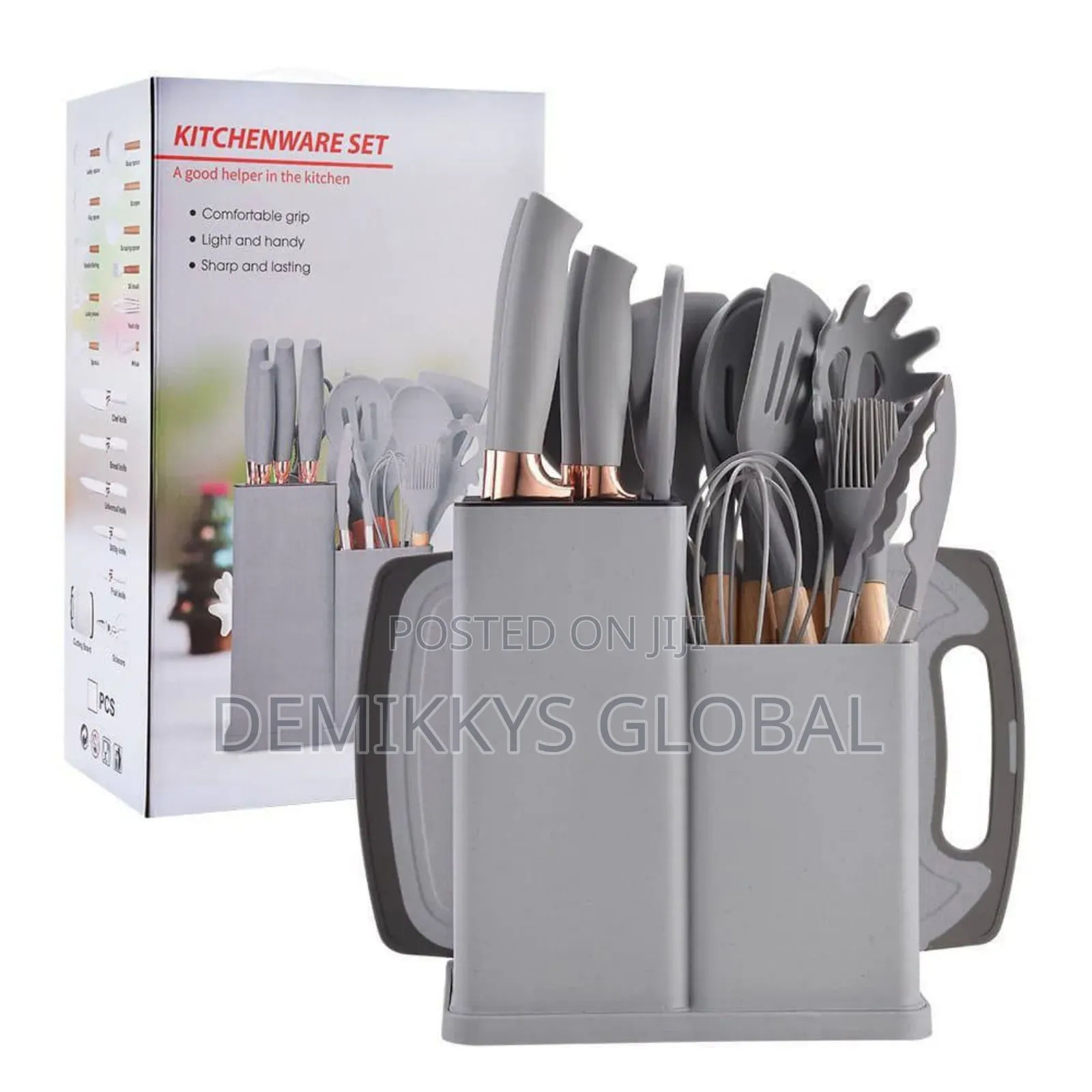 Silicon Kitchen Utensils Set 19pcs