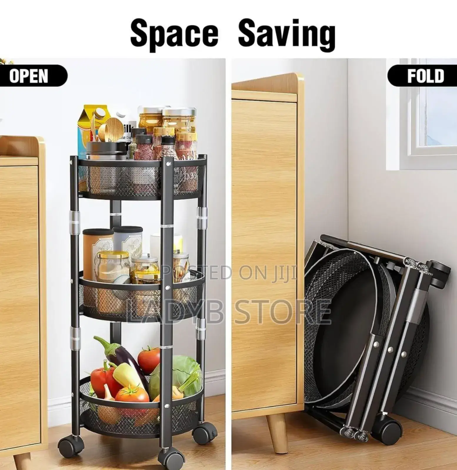3layers Collapsible Storage Basket
