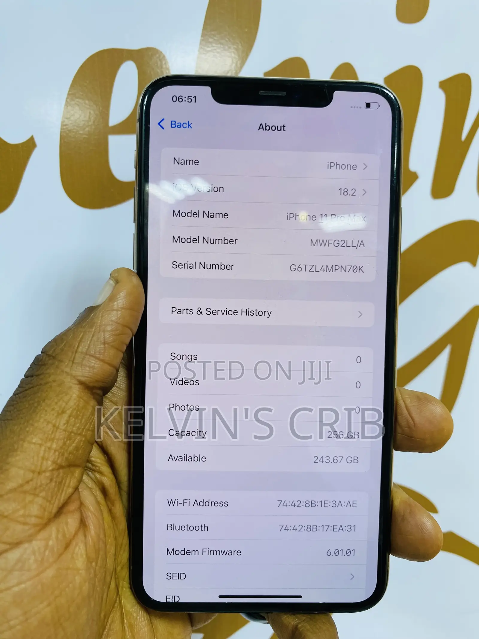 Apple iPhone 11 Pro Max 256 GB Gold