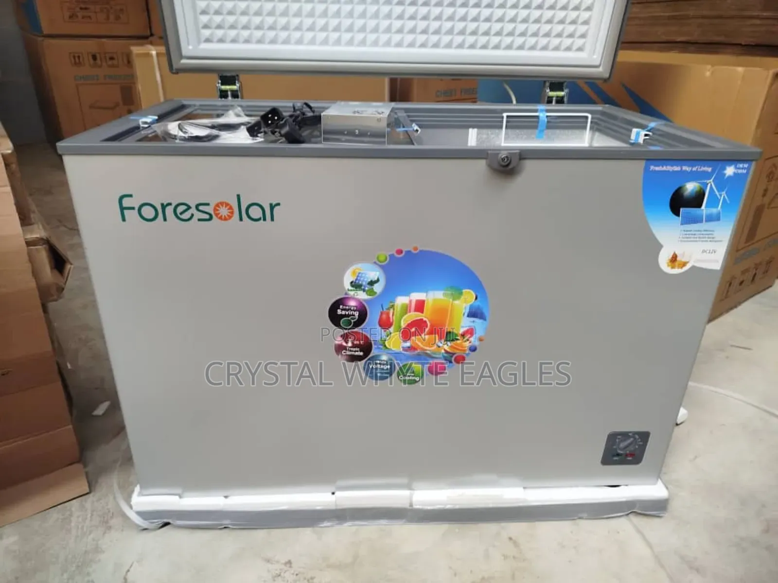 308l Chest Solar Freezer