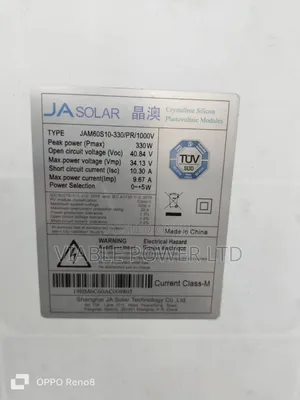 330w Ja Solar Panel Available 100% Efficiency
