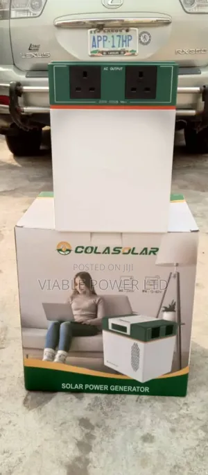 2kwh Cola Solar Generator.This Can Your 3 Rooms and Palour