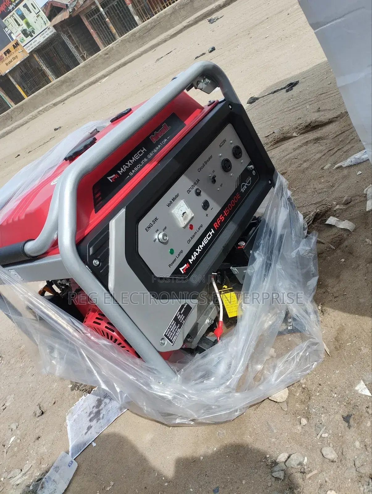 Maxmech Petrol Generator 15 Kva