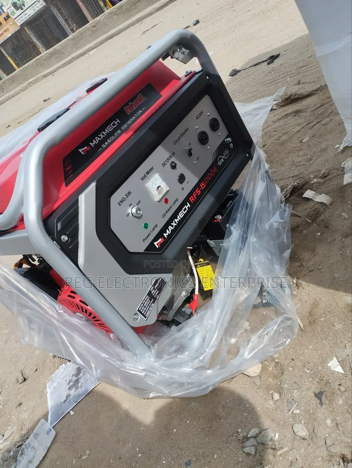Maxmech Petrol Generator 15 Kva