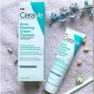 Photo - Cerave Acne Foaming Cream Cleanser 5 Fl Oz (150 Ml)