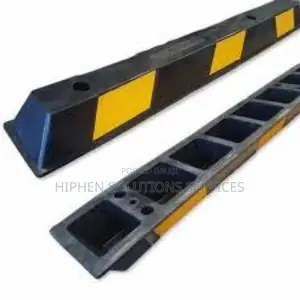 Garage Parking Space Car Stop Rubber Wheel Stopper