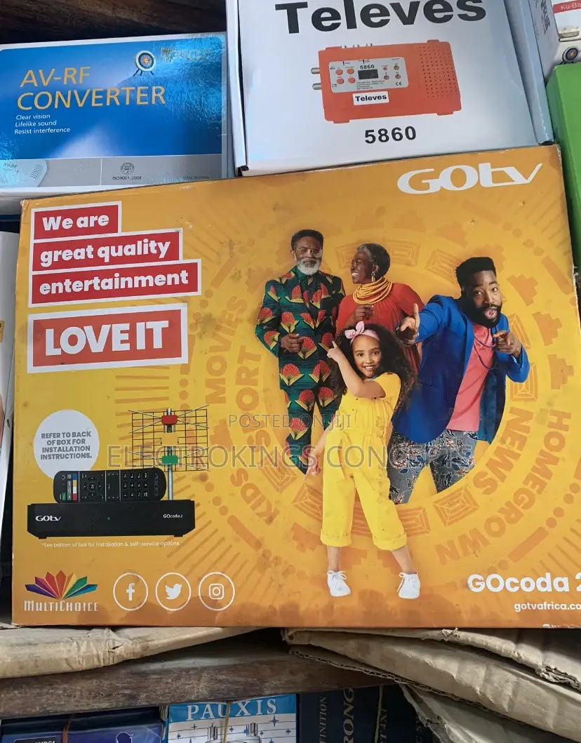 Gotv Decoder With Antenna