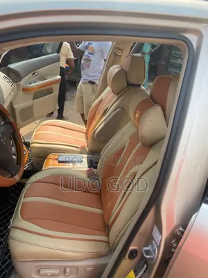 Milk Color M N Leather Seat Cover