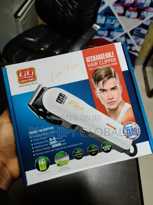 Kiki White Rechargeable Clipper