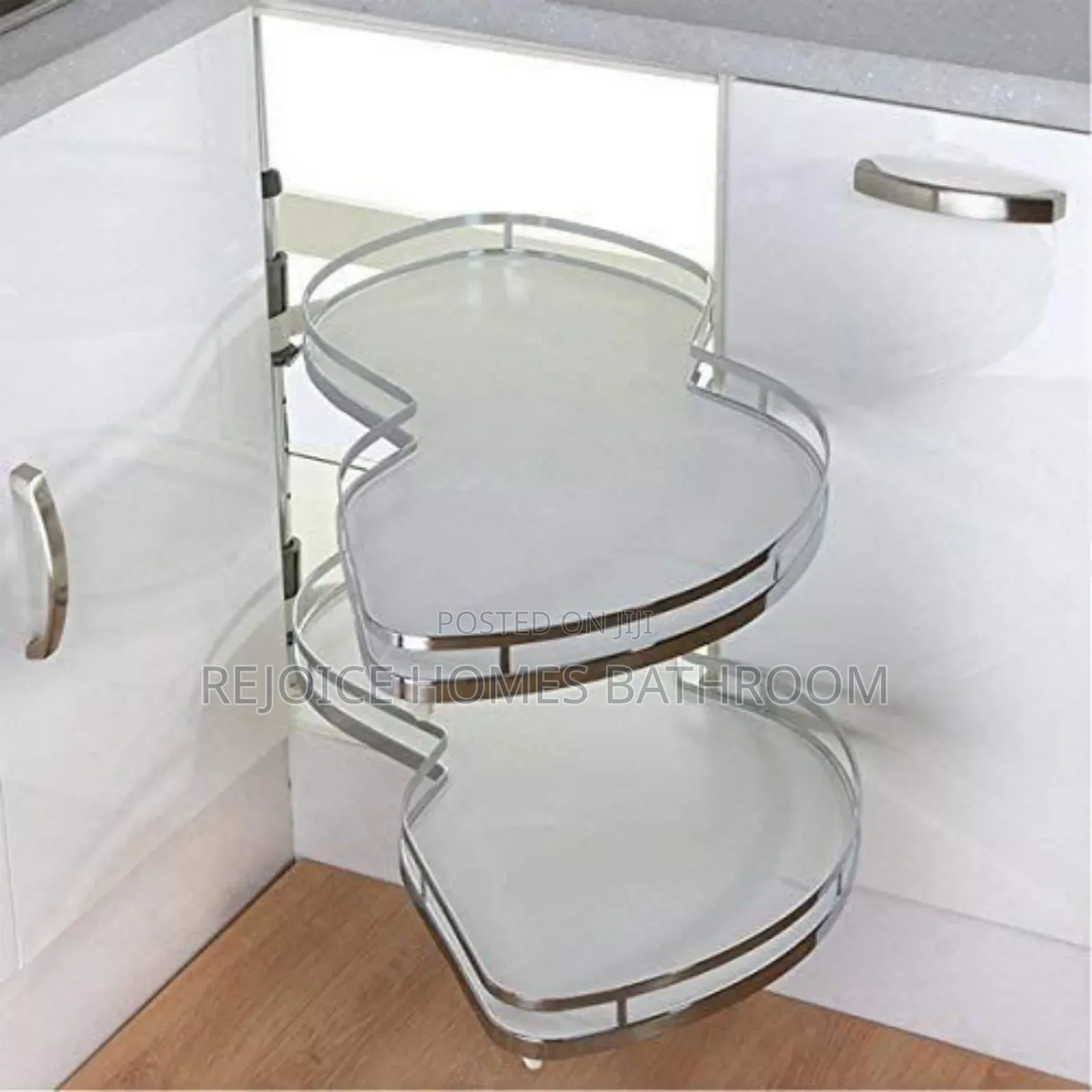 Magic Corner Swing Tray/Rack For Kitchen Cabinet