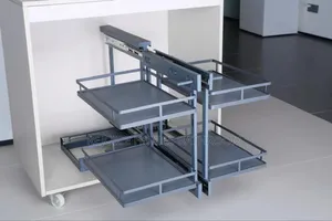 Cabinet Universal Blind Magic Corner 180 Degree for Kitchen
