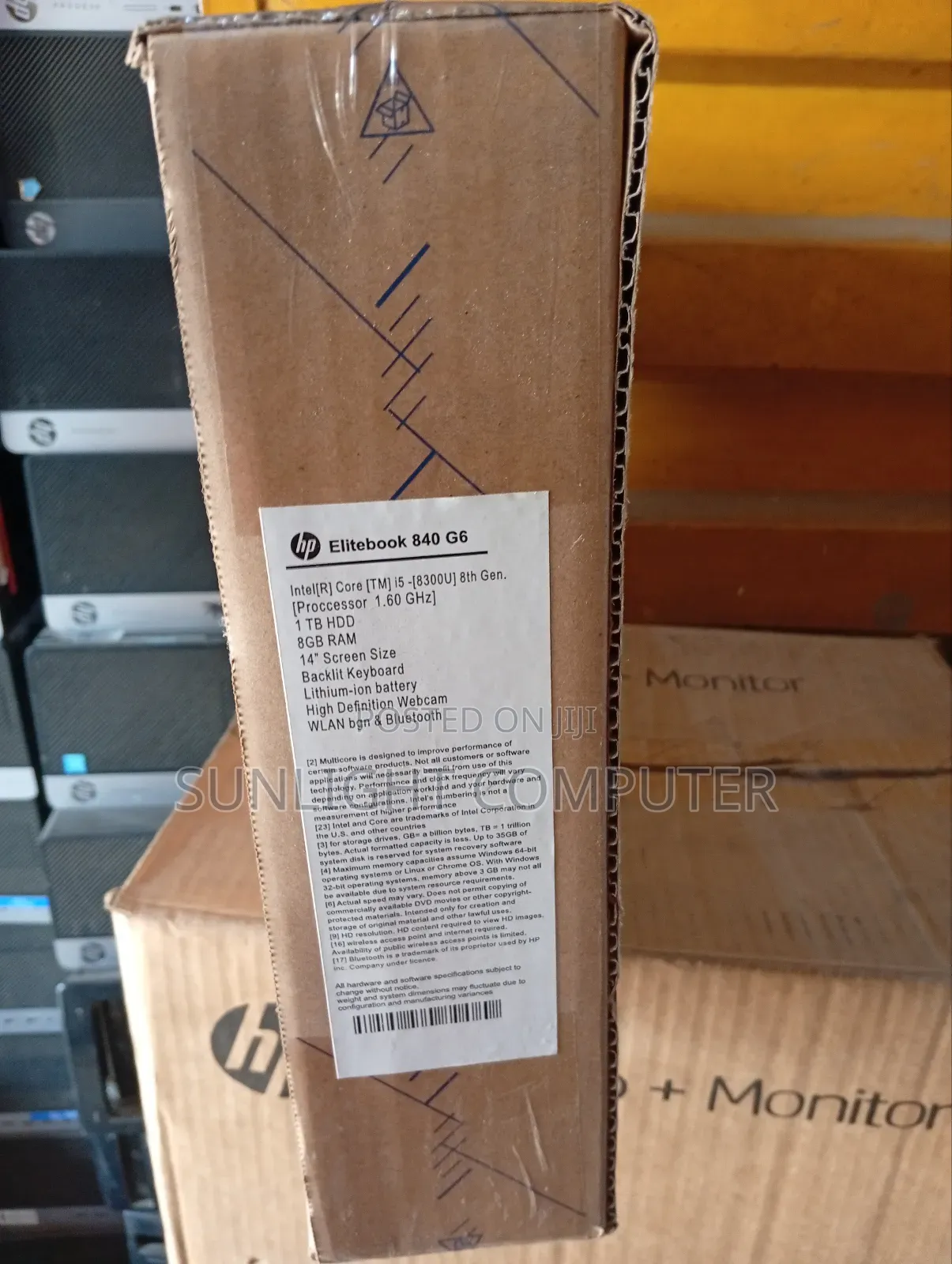 New Laptop HP EliteBook 840 G5 8GB Intel Core I5 SSD 256GB