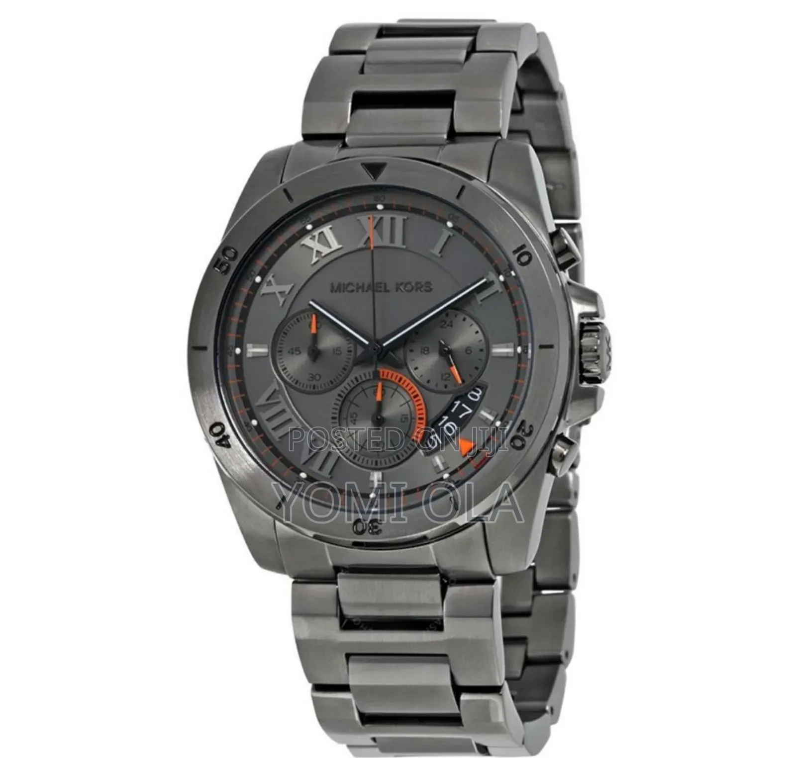 Michael Kors Chronograph Grey Black Watch