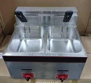 Photo - 10+10 Litres Double Gas Deep Fryer