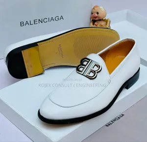 White Original Versace Quality Luxury Shoe