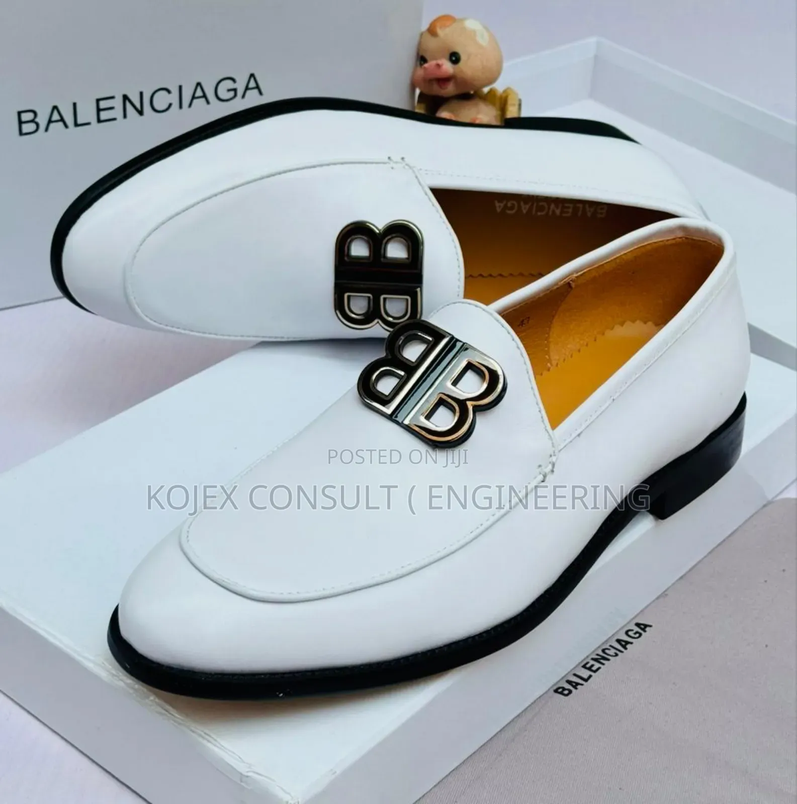 White Original Versace Quality Luxury Shoe