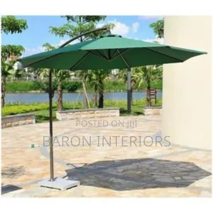 Garden Umbrella Cantilever Support With Marble Base