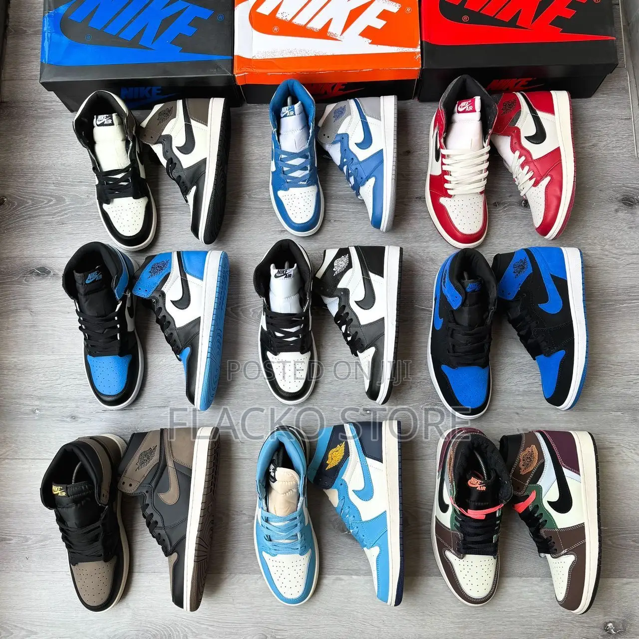 Original Air Jordan 1 Retro Hightop Sneakers