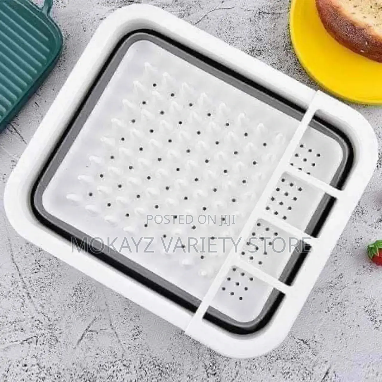 Collapsible Silicon Mini Dish/Plate Rack