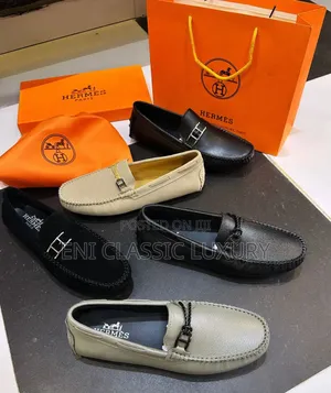 New Expensive Luxury Loafers Shoes Hermes Good Quality