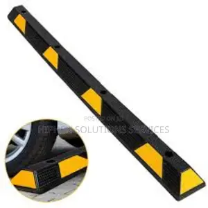Commercial Road Safety Car Parking Lot Rubber Wheel Stopper