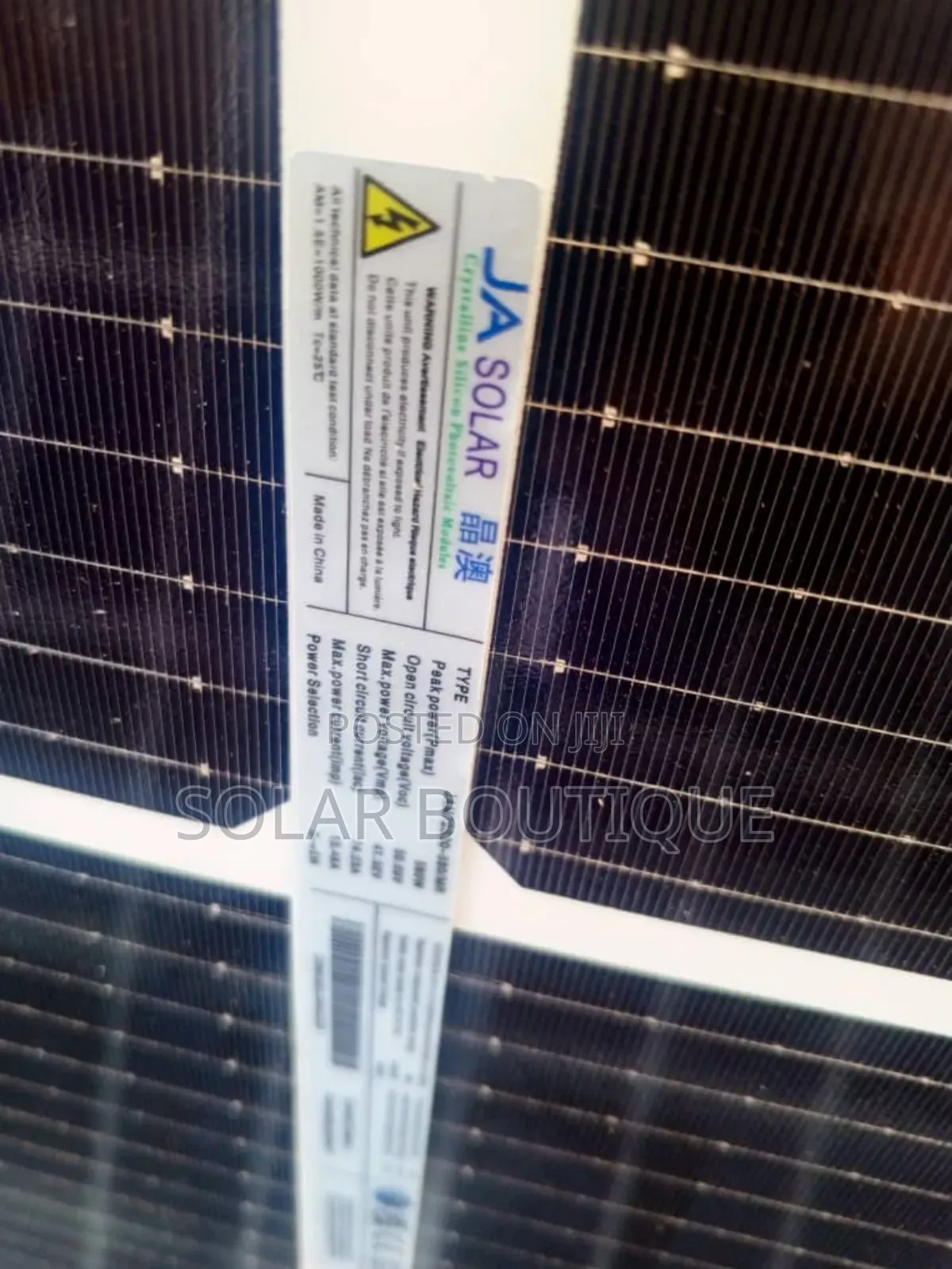Original 550w Bifacial Solar Panel