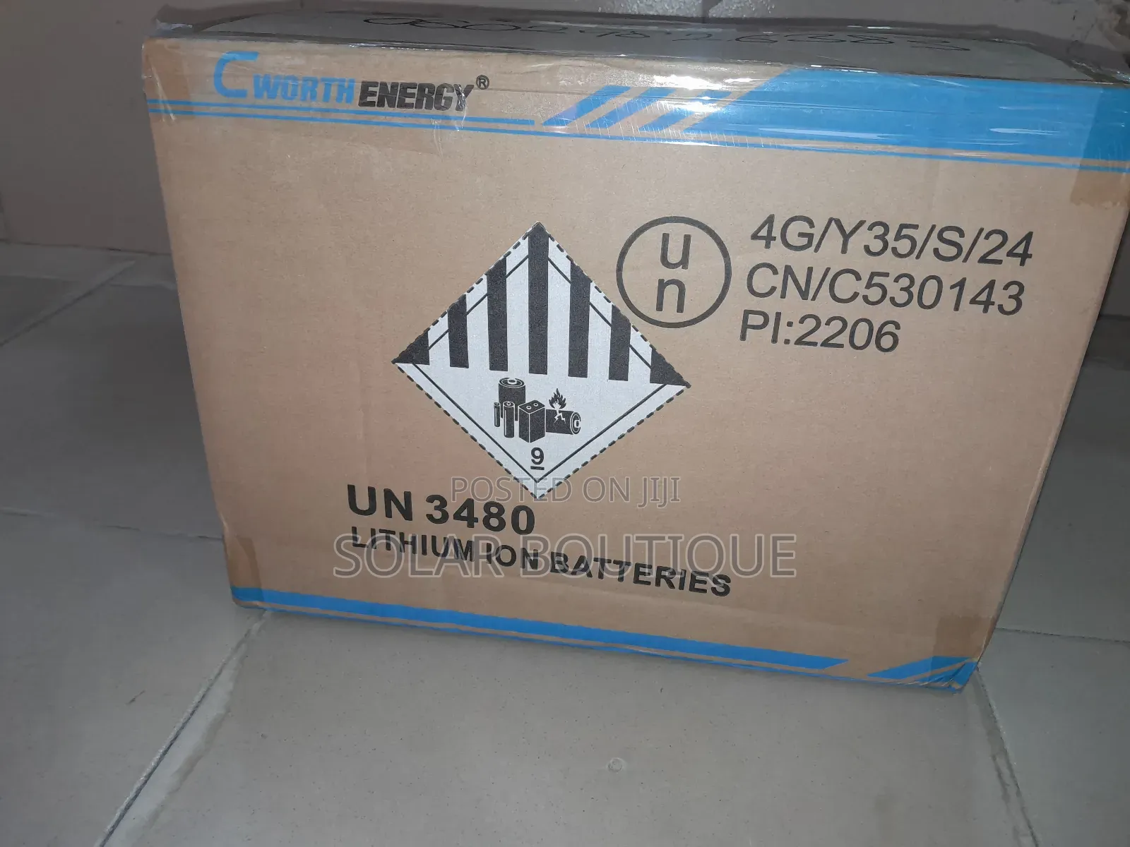 300ah 3.8kwh Cworth Lithium Battery