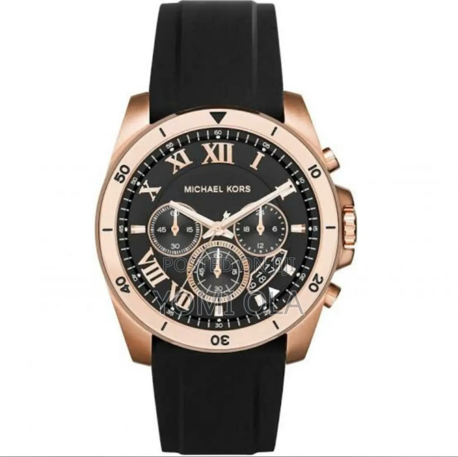 Michael Kors Chronograph Black Dial Watch