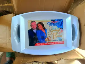 Printing Direct Image on White Trays